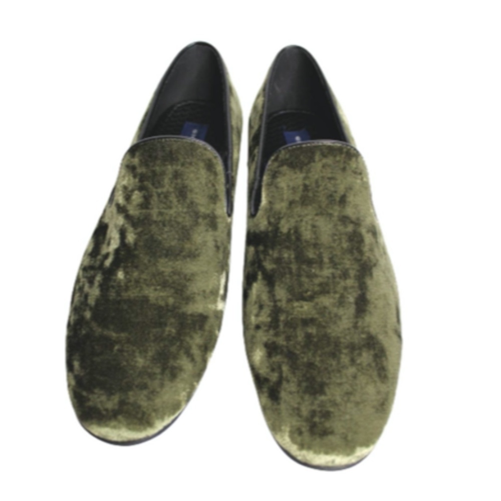 NIB Giorgio Brutini Conway Green V Loafer Mens 8.5